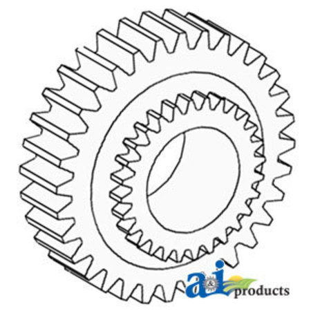 A & I PRODUCTS Gear, Reverse 5.9" x2.5" x5.4" A-C5NN7K013E